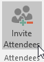 Scheduling an Event in Outlook - Invite Attendees