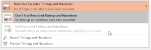 Turn a PowerPoint Presentation into a Video - Time and Notations