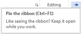 ribbon microsoft word