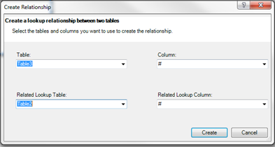 Excel PowerPivot - table relationships