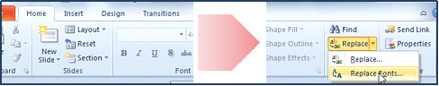 find font in powerpoint