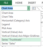 secondary axis excel